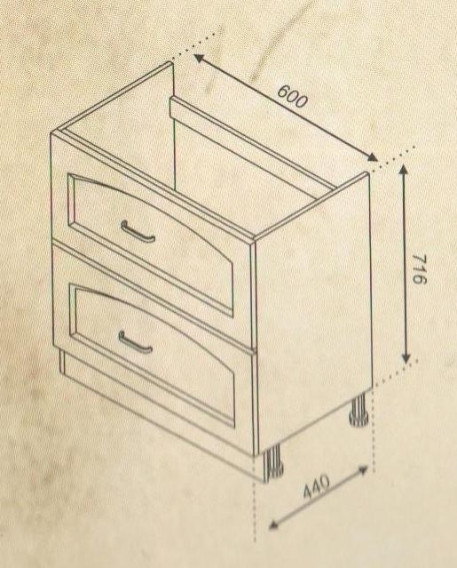 Н 60 ВПШ низ Модульная система София