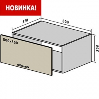 В68 Тумба 1Д 80/36 верх