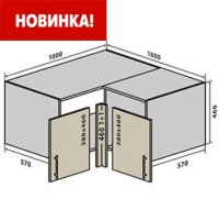 В83 Тумба 100/100 верх