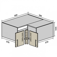 №80 Верх кутовий Лори Люкс Vip-Master
