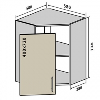 №14 Верх кутовий Миррор Глосс Стандарт Vip-Master