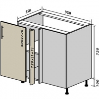 №16 Низ уні 95-82 Миррор Глосс Люкс Vip-Master