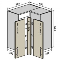 №18 Верх кутовий Мода Люкс Vip-Master