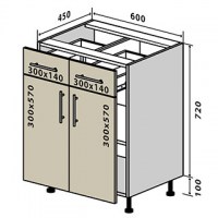 №26 Низ 60-82 (2+2) Мода Стандарт Vip-Master