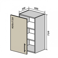№3 Верх вітрина 40-72 Миррор Глосс Люкс Vip-Master
