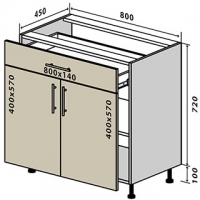 №31 Низ 80-82 (1+2) Миррор Глосс Стандарт Vip-Master