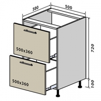 №36 Низ 50-82 (1+1) Миррор Глосс Люкс Vip-Master