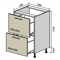 №36 Низ 50-82 (1+1) Миррор Глосс Стандарт Vip-Master