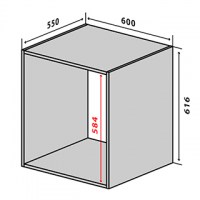 №38 Тумба надбудова 60-62 Vip-Master