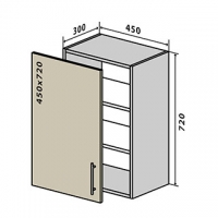 №4 Верх 45-72 Миррор Глосс Люкс Vip-Master