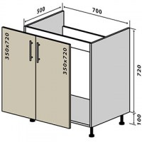№44 Низ мийка 70-82 Мода Люкс Vip-Master