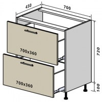 №45 Низ 70-82 (1+1) Мода Стандарт Vip-Master
