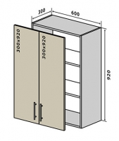 №46 Верх 60-92 Миррор Глосс Люкс Vip-Master