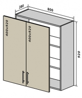 №48 Верх 80-92 Миррор Глосс Стандарт Vip-Master