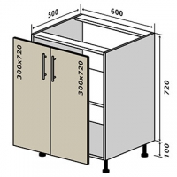 №6 Низ 60-82 Миррор Глосс Люкс Vip-Master