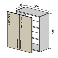 №6 Верх вітрина 60-72 Мода Стандарт Vip-Master