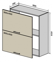 №61 Верх 80-92 Миррор Глосс Люкс Vip-Master