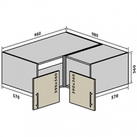 №81 Верх кутовий Миррор Глосс Стандарт Vip-Master