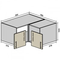 №83 Верх кутовий Мода Стандарт Vip-Master