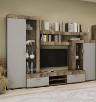 Вітальня Марк (2,9м) дуб флашток/шиншила сіра Сокме