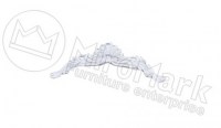 ЛІЖКО 1,6х2,0 Підйомне з каркасом (LZ-46-WB) Luiza